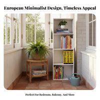 Space-Saving Windowsill Cabinet adaptable 6-Tier Narrow shelving unit Multi-Purpose Storage Rack Easy Assembly for Apartment Dwellers, Office Workers, Balcony, Bedroom, Small Spaces, Living Room