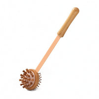 Manual Massage Hammer Portable Back Massage Hammer with Long Handle Handmade