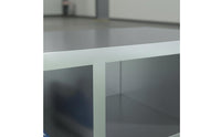 Rust-Proof Stainless Steel Shoe Cabinet Easy to Clean Multi-Compartment Shoe Locker Heavy-Duty Workplace Furniture for Workshop