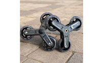 Triangle Replacement Casters Heavy-Duty Triangular Caster Non-Slip Hardware for Shopping Carts