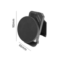 Spring-Loaded Quick-Release Tape Measure Clip Secure Hold Tape Clip Aluminum Alloy Tool Accessory ABS for Waistband