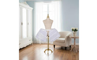 Pannier Petticoat Short Length Pannier Skirt Support Extra Broad Elliptical Skirt Bustle for Banquet
