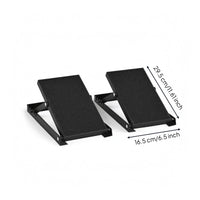 Textured Split Slant Board Set Foldable Adjustable Slant Board Metal Frame Fitness Gear Broad Platform