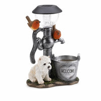 Solar Garden Light Compact Lawn Ornament LED for Flower Bed