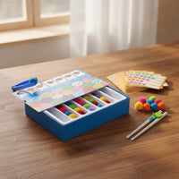 Preschool Color Sorting Toy with Tweezers Educational Tweezer Tongs Color Sorting Kit Colorful Learning Set with Storage Box Counting for Preschoolers