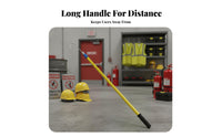Long Handle Fire Hook Strong Load-Bearing Electric Vehicle Pull Hook Sturdy Non-Conductive Pole for Firefighters, Parking Garages, Elevated Work