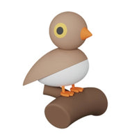 Bird-Shaped Movement-Activated Light Warm Motion-Activated Night Light Compact Bird Lamp for Toddlers