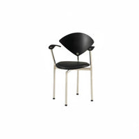 Nordic and design curved-around supportrest Chair Modern Design Seating Furniture Minimalist appearance supportrestchair mid-centuryera Inspired for Office Workers, Residents, Dining Room, Restaurant, perusing reading corner, Lounge Area