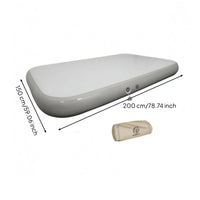 Smooth Surface Double Air Mattress Storage Bag Inflatable Mattress Bedding