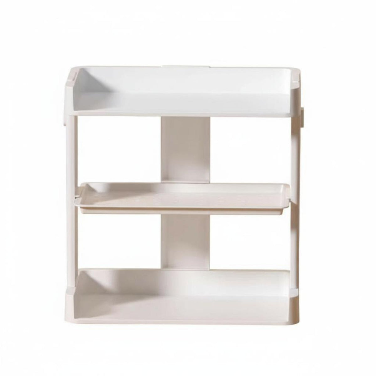 Space-Saving Multitiered Desktop Book Rack Minimalist aesthetic Desk Shelf Simple Assembly Stationery Organizer Large Capacity for Students, Office Workers, Makeup lovers, Study Room, Countertop, Home, Vanity Table