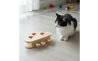 Pouncing-and-Play Cat Toy Mental Enrichment Cat Activity Toy Engaging for Cats, Kittens, Solo Activity