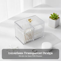 Partitioned Vanity Box Compartmentalized Design Desktop Organizer for Students