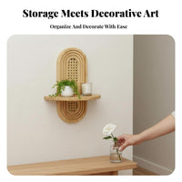 Wavy border Floating Shelf French Vintage design House Decoration Aesthetic Design