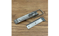 Latch with Latch Plate Galvanized Trailer Screw-on Hardware for Cargo Door