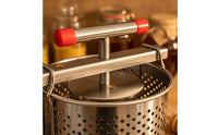 Manual Honey Easy to Operate to Clean Honey Press with Collecting Tray Tool for Beekeepers, Kitchen