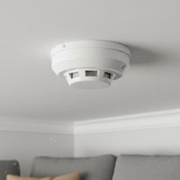 Direct-Wire Fire Alarm Illuminated Display Visual Notify Photoelectric Fire Alarm Ceiling Mount Fire Alarm Rapid Detection Home