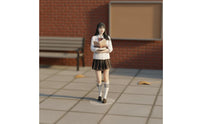 Realistic Texture JK Schoolgirl Figure Authentic Design School Outfit Doll Sturdy Mini Skirt School Figure High Quality Material for Model Display