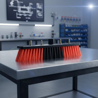 Water-Fed Brush Head High-Density Solar Panel Washing Brush Head Professional Lightweight for Cleaners, Outdoor Maintenance