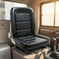 Forklift Seat with Adjustable Backrest Ergonomic for Construction Workers