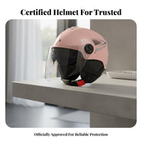 Electric Bike Helmet 3C Certified Ventilated Face Helmet Four-Season Secure Headwear for Women, Commuters, Summer, City Riding