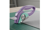 Ergonomic Design Electric Rotary Cutting Tool Jam-Unrestricted Cordless Textile Cutter for Crafters