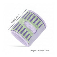 Thumb Hole Sports Wrist Brace Elastic Knitted Wrist Support for Basketball