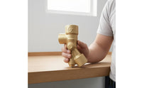 High-Pressure Water Valve Valve Core Threaded 3-Way Valve Valve Core Textured Finish Hardware Part