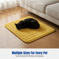 Dog Mat, Thick Corduroy Pet Sleeping Pad, Moisture-Resistant, Easy to Clean, Sofa Pad for Dogs and Cats