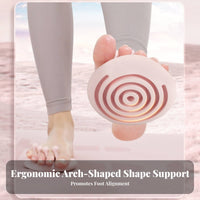 Foot Arch Exerciser Anti-Slip Design Stretching Foot Alignment Tool Arch Support Digit Separator Long-Lasting Fitness Accessory