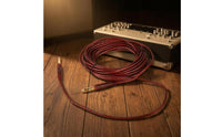 Coiled 6.35 Mm Instrument Cable Gold Tips 6.35 Mm Audio Cable Metal Plugs Insulated
