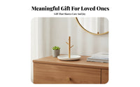 Round Tree Branch Tray Stand Lightweight Desk Tray Organizer for Countertop