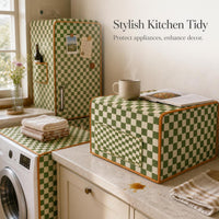Nordic Style Waterproof Dust Cover for Washing Machine Refrigerator Microwave Oven