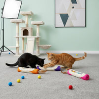 Sisal Kitten Roller Indoor Exercise Kitten Scratch Roller