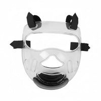 Detachable Fighting Face Guard Padded Chin Support Transparent Fighting Face Guard Anti-Anti-Fog Taekwondo Protector for Children, Training