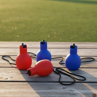 4 Pieces Hand Squeeze Whistles  with Lanyard Soft Hand Squeeze Whistles  Loud for Referees, Teachers, Sports Training