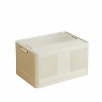 Large Capacity Foldable Organizer Box, Storage Bin for Clothes, Quilts, Toys, Thickened, Home and Car Use