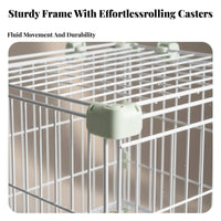 Stackable Design interlocking Wire Crate Combinable interlocking Wire Fence safe Door Latch Pet enclosure Easy Installation for Dog Owners, Indoors, Home, Living Room, outsidedoors