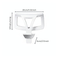 Mounting Stem Office Chair Headrest Accessory Curved Frame Molded Plastic Headrest