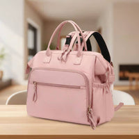 Waterproof Diaper Backpack Foldable Baby Stroller Storage Bag Easy to Clean