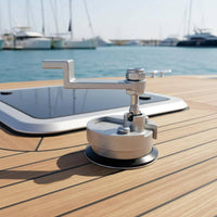 Marine T Handle Lock Polished Finish Stainless Steel T-Handle Latch Easy Installation Boat Hatch Latch for Yacht Owners, Boats, Yachts, RVs