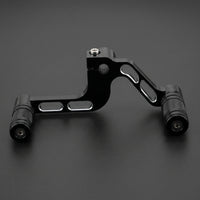 Knurled Motorcycle Gear Shifter with Pegs Metal Motorcycle Gear Selector Lever Long-Lasting Shifter Peg Easy to Install for Motorcyclists