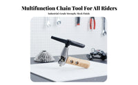 Bike Chain Connector Link Pliers Heavy-Duty Master Link Pliers Return Spring Cycle Chain Removal Tool for Cyclists, Home Workshop, Garage