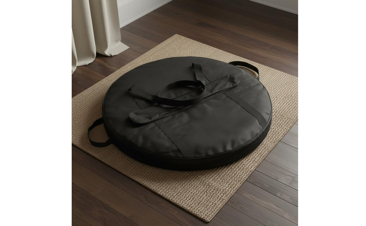 Padded Gong Bag Anti-Knock Hand Drum Bag Wear-Resistant Cymbal Carrying Case for Storage, Travel