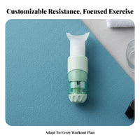 Respiratory Muscle Ergonomic Mouthpiece Adjustable Resistance Breathing Exerciser Medical-Grade Silicone Inspiratory Muscle for Adults