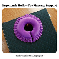 Soft and Comfortable Massage Table Face Cradle Ergonomic Design Salon Chest Support Pillow Resists Deformation for Spa Professionals