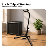 Upright Floor Guitar Stand Padded Tripod Guitar Stand