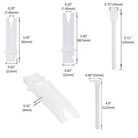 Replacement Stop Water Pressure Rod for Concealed Tank Wall-Mounted Toilet Flush Panel 241.874.001