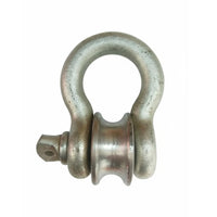 2-in-1 Design Winch Pulley High Load Capacity Snatch Block Forged Steel D-Loop Pulley Block Long-Lasting for Away-Road Enthusiasts, Boaters, Truck Owners, Winching, Vehicle Self-Rescue, Marine Applications, Lifting