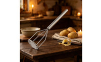 Potato Masher Stainless Steel Food Smasher Mashing Utensil for Chefs, Kitchen, Thanksgiving