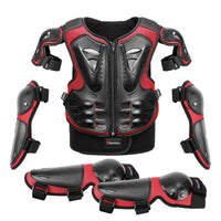 Kids Protective Gear Set, Protective Suit, Knee & Elbow Pads, Sponge Padding, Outdoor Sports, Inline Skating, Cycling